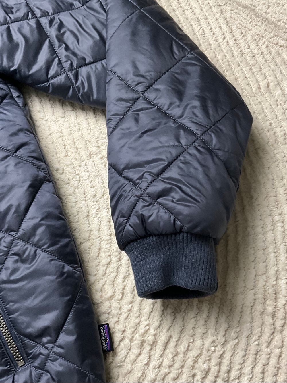 Patagonia Women's Prow Bomber Smolder Blue Jacket Style #28106 FA2019 - Picture 7 of 16
